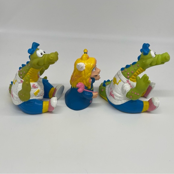 Vintage Eureeka's Castle: Eureeka & Magellan Pizza Hut Plastic Puppets Lot Of 3 - Picture 4 of 9